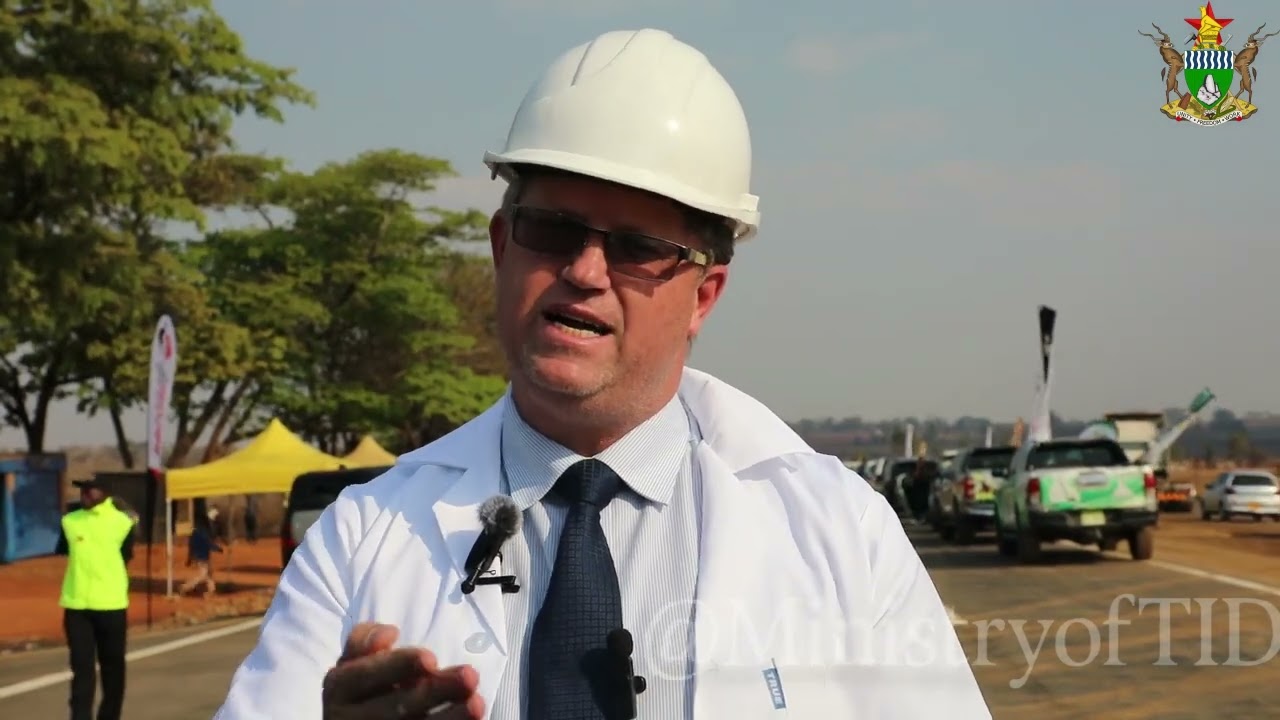 OPENING TO TRAFFIC THE COMPLETED 3.3km SECTION OF THE HARARE-MAZOWE ROAD DUALIZATION PROJECT