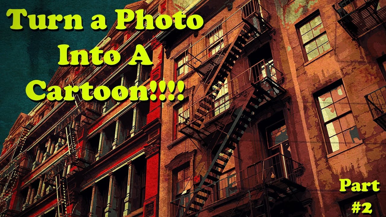 How To Convert A Photo Into A Cartoon - Photoshop And Illustrator Walkthrough
