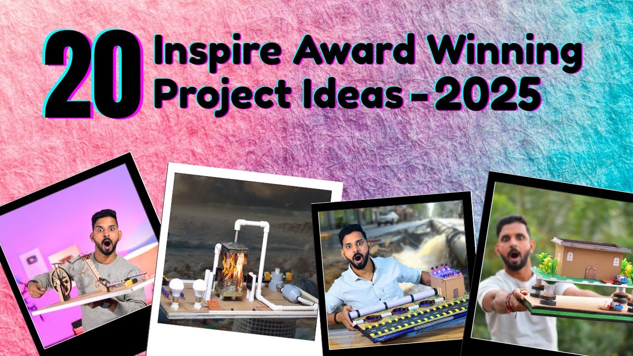 New Project Ideas for Science Inspire Award 2025 | Waste Management | Resources Management