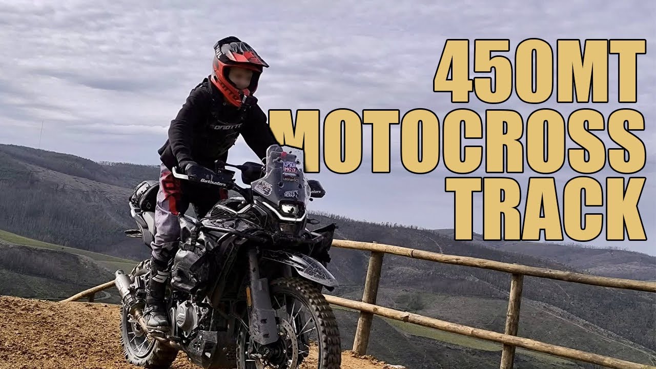 CFMOTO 450MT - first time on a motocross track