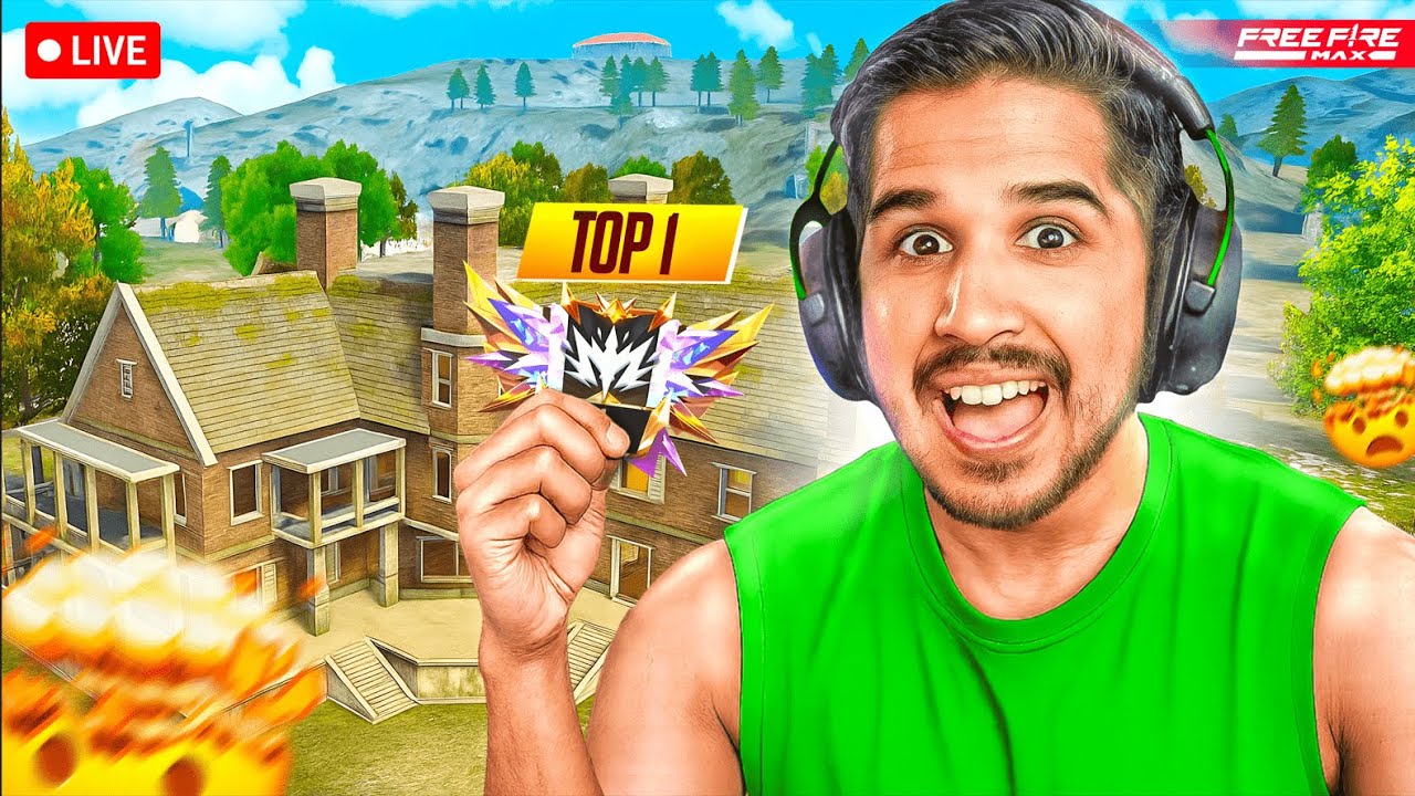 FREE FIRE LIVE WITH AMITBHAI || BACK TO BACK BOOYAH IN GRANDMASTER LOBBY || DESI ARMY