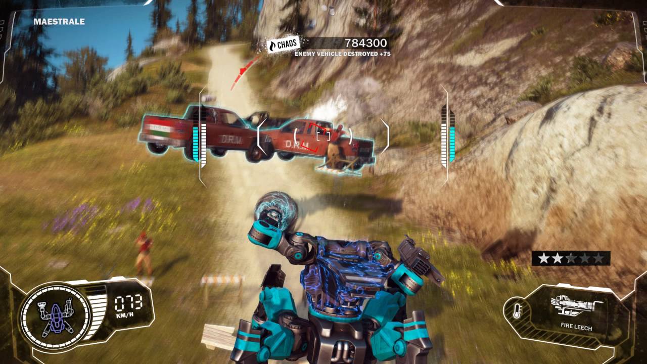 Just Cause 3 - Reaper Missile Mech