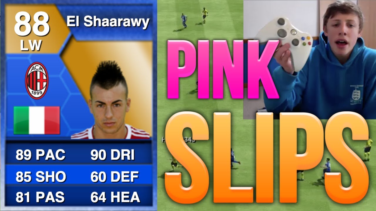 Team Of The Season PINK SLIPS - EL SHAARAWY - Fifa 13 Ultimate Team