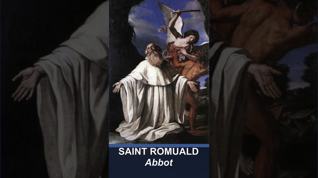 SAINT ROMUALD Abbot   #SaintRomuald #StRomuald #Camaldolese