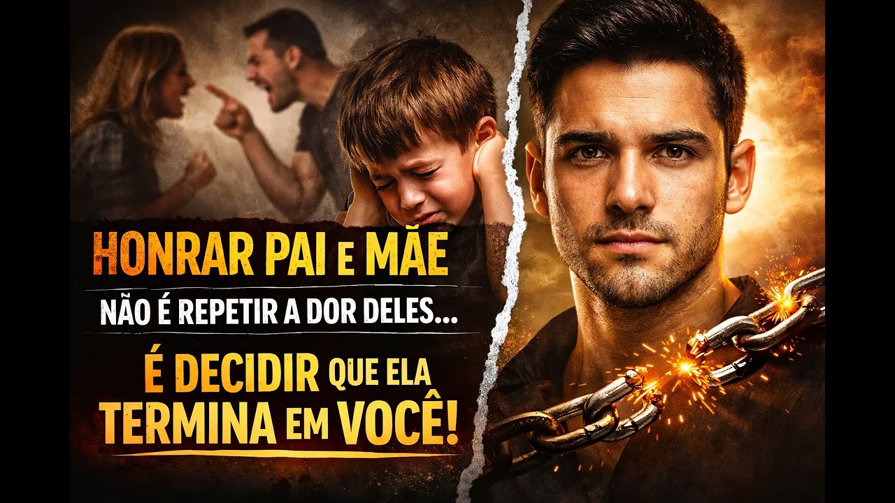 “Fracassei na vida para punir meus pais. Mas descobri o verdadeiro sentido de honrar pai e mãe.”