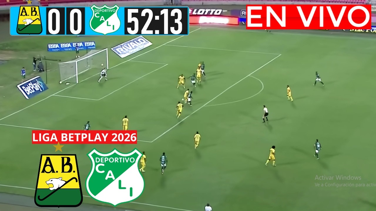 BUCARAMANGA VS CALI En vivo hoy 🔴 Liga Betplay 2026 Fecha 8 Partido en vivo