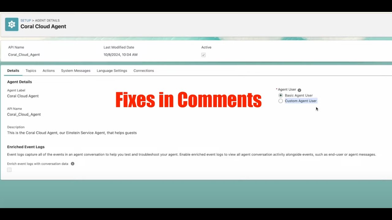 Build Your First Agent with Agentforce; Configure an Agentforce Service Agent