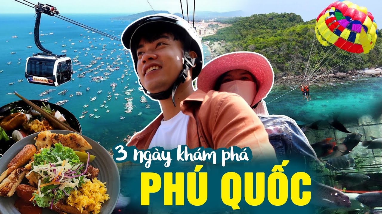 Du lịch Phú Quốc 3 ngày 2 đêm tự túc - Đưa mẹ đi du lịch || review chi tiết
