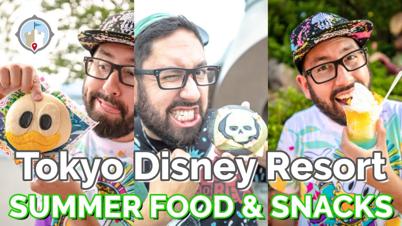 Eating all the summertime food at Tokyo Disney Resort | SUMMER 2019 FOOD GUIDE