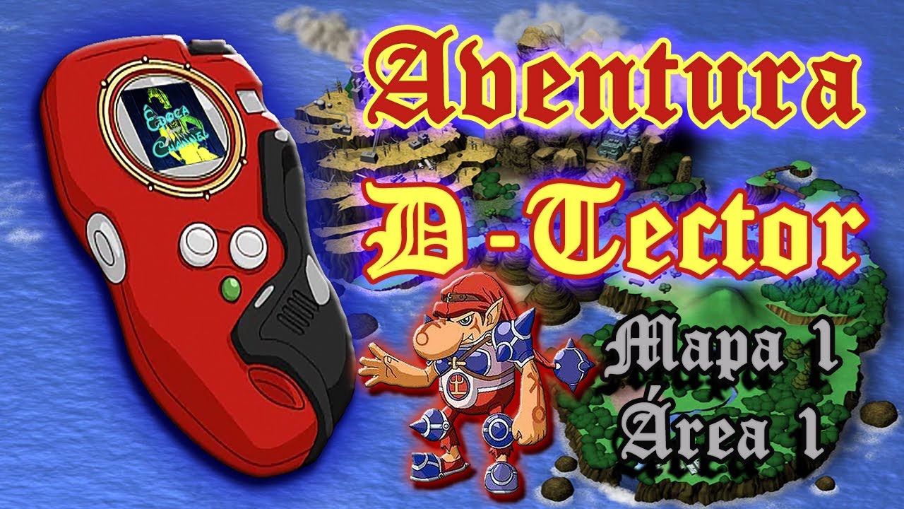 Aventura D-TECTOR (DIGIMON) Mapa 1 - Área 1 (GROTTEMON)