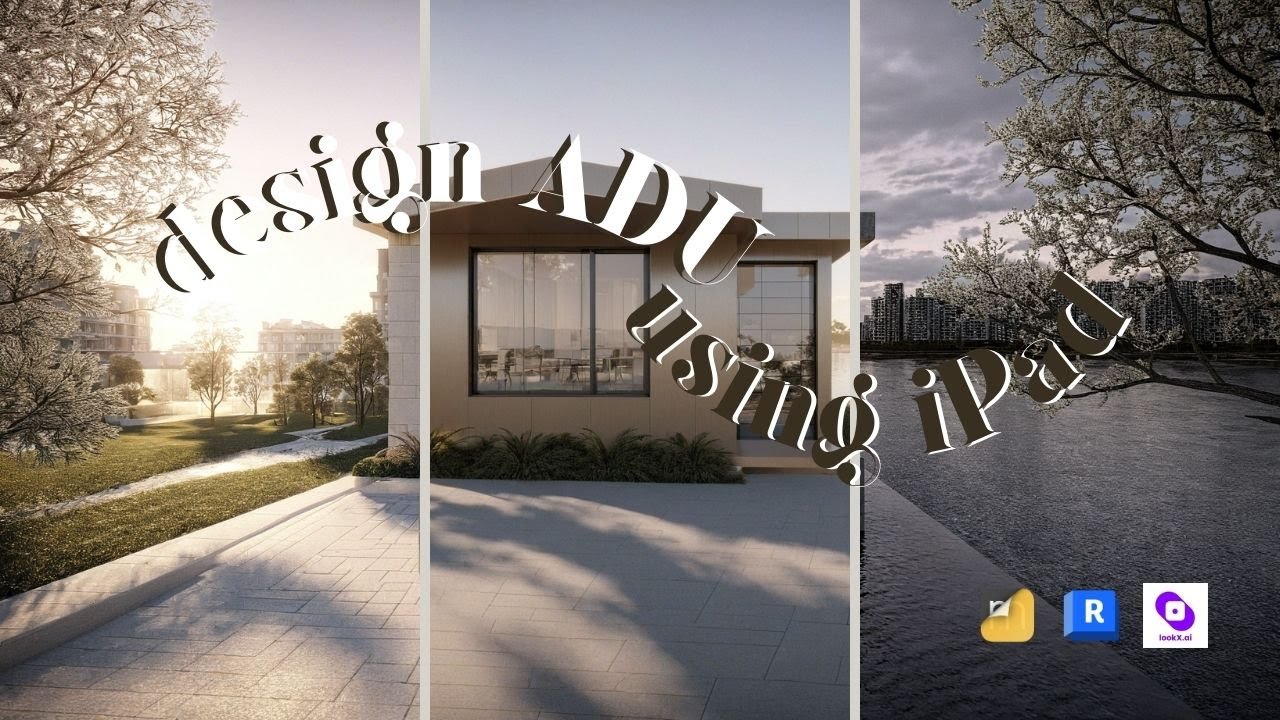 How to Design an ADU in iPad Pro: From Hand Sketch to Revit + AI Renders