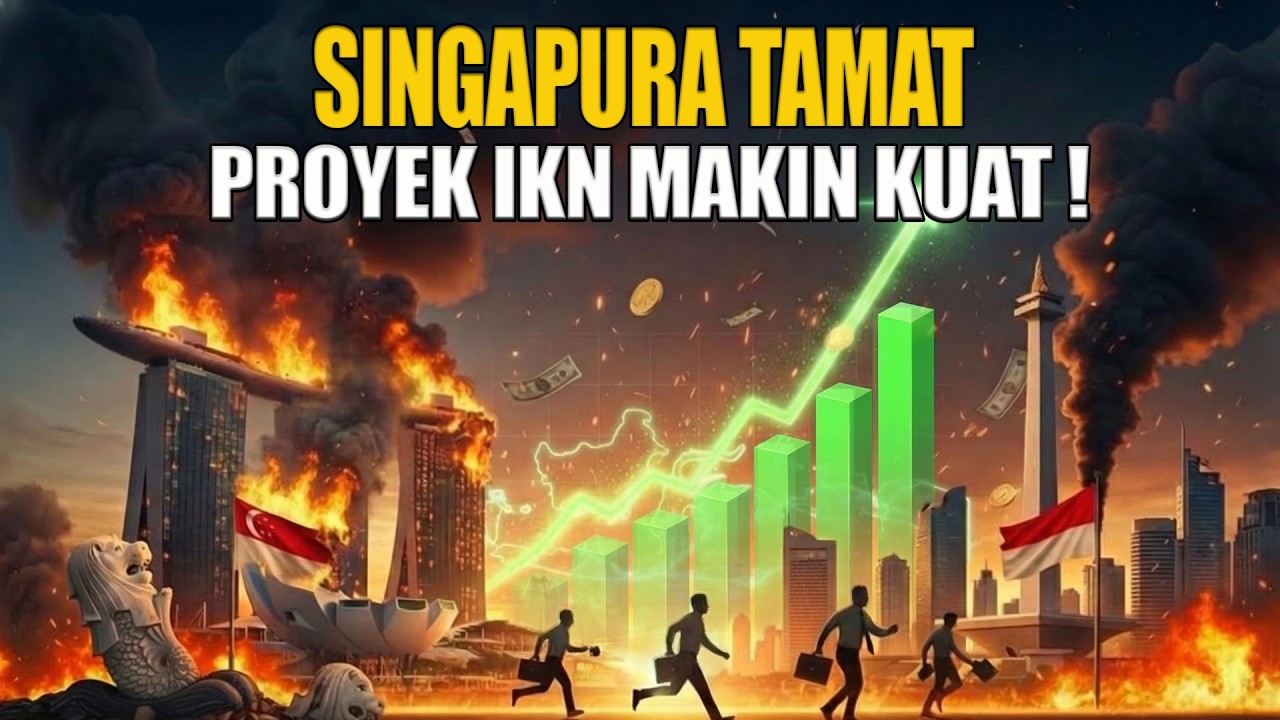 SINGAPURA TAMAT! IKN Bakal Gulingkan Dominasi Mereka Selama 50 Tahun!