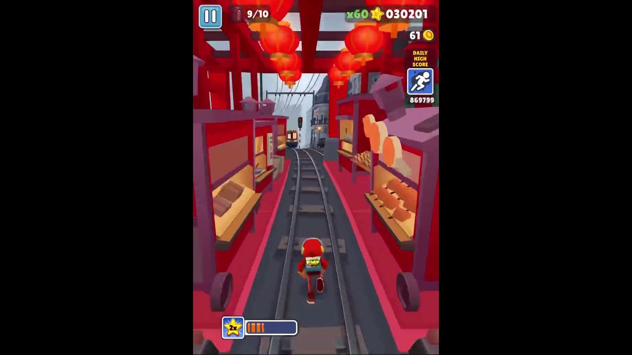 high jump subway surfer  #shoorts #short #gaming #subwaysurfers