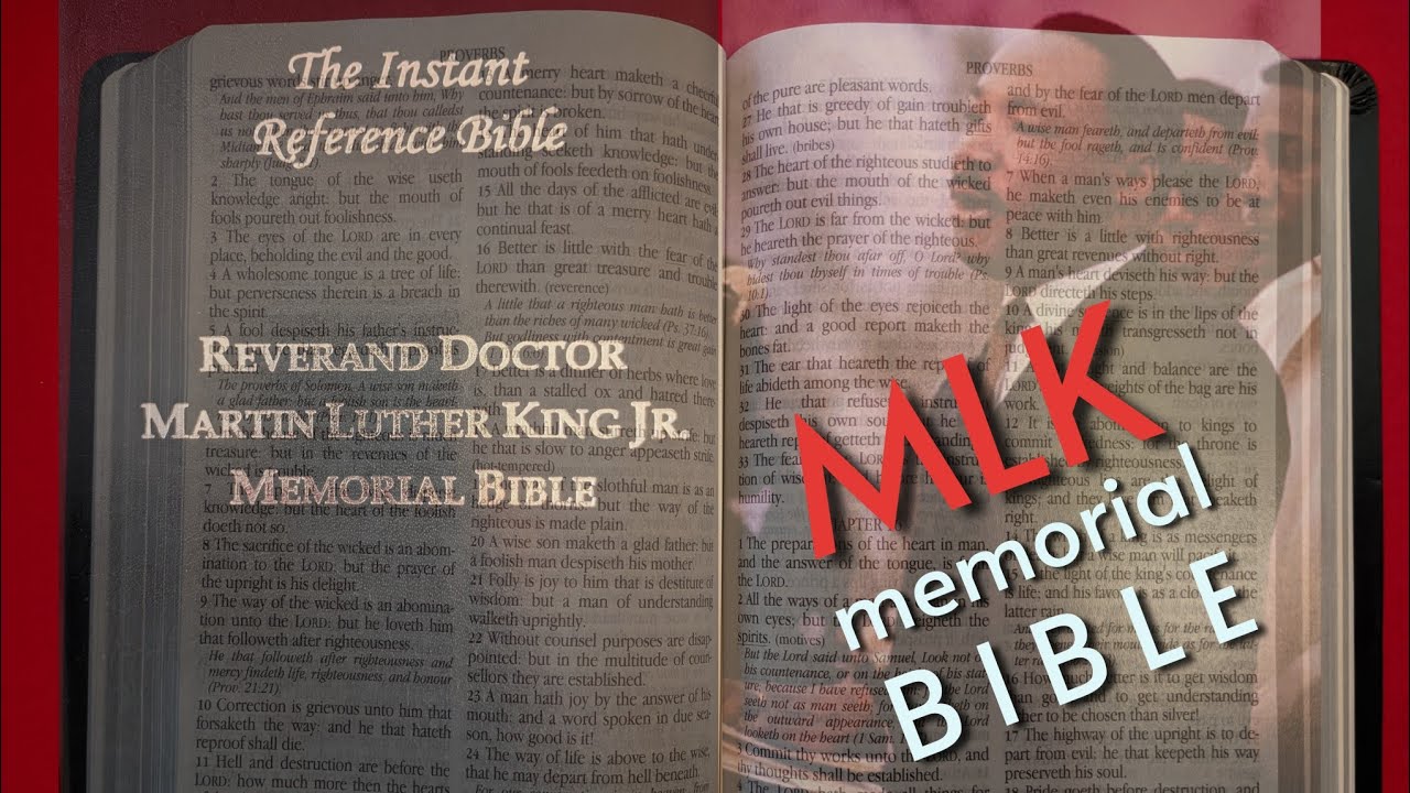 Instant Reference Bible, MLK Jr Memorial Edition: a review