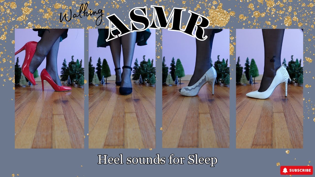 ASMR Long Heel Walking Compilation | 18 Minutes of Rhythmic Steps for Sleep & Relaxation
