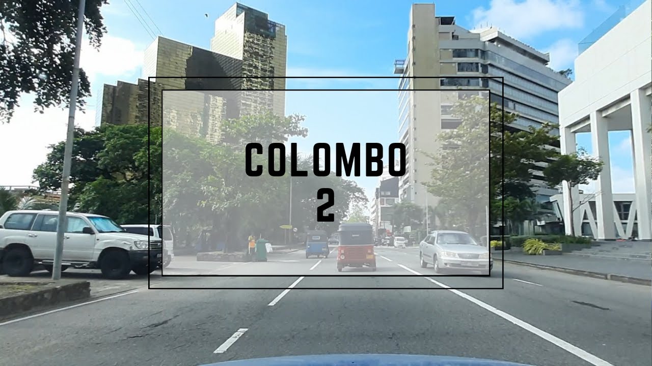 DRIVING THROUGH COLOMBO 2 SRI LANKA | SLAVE ISLAND | KOMPANYAWEEDIYA