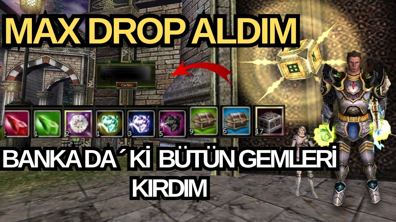 OLD DRAKİ´DEN MAX DROP ALDIM.!🤑💪ŞANSIM GERİ DÖNDÜ.!💪| Knight Online [ OKÇU - ASAS SERİSİ #5 ]