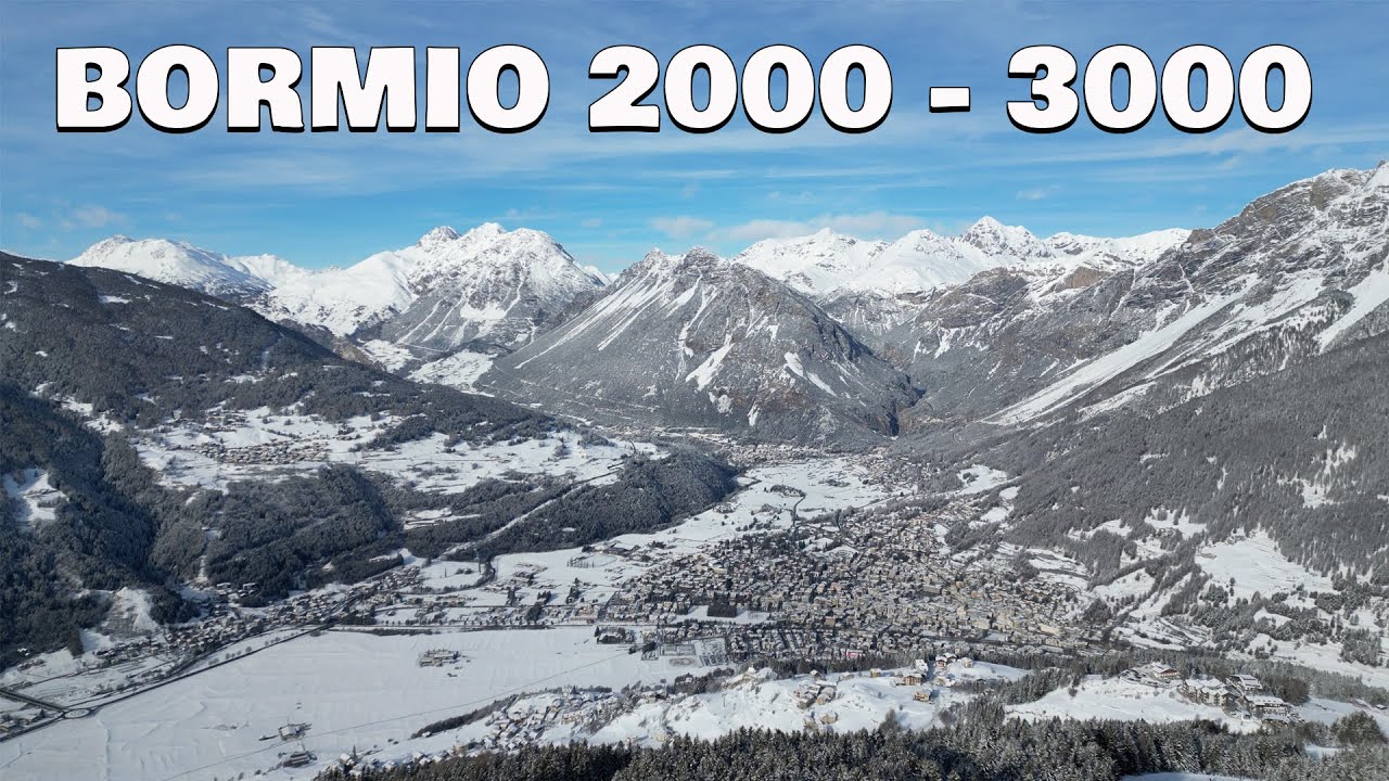 Bormio 2000/3000 01-01-2024 vista con drone