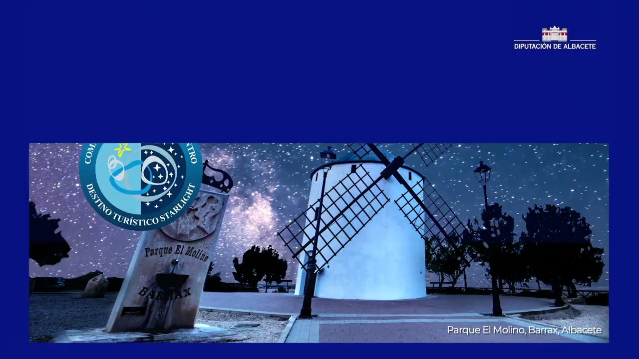 Vídeo de la provincia de Albacete, primer Destino Turístico Starlight con Diputación. Fitur 2024.