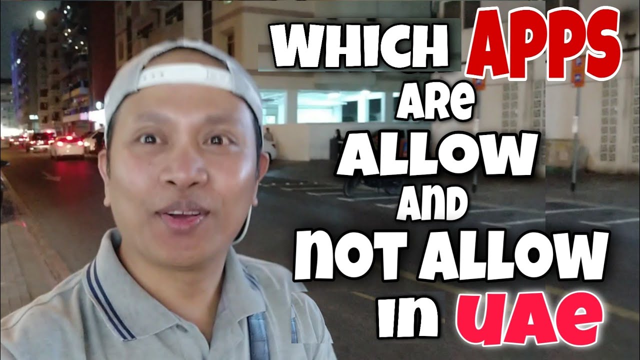 internet law ng UAE, mga bawal at pwedeng apps for communication, gaming etc. 