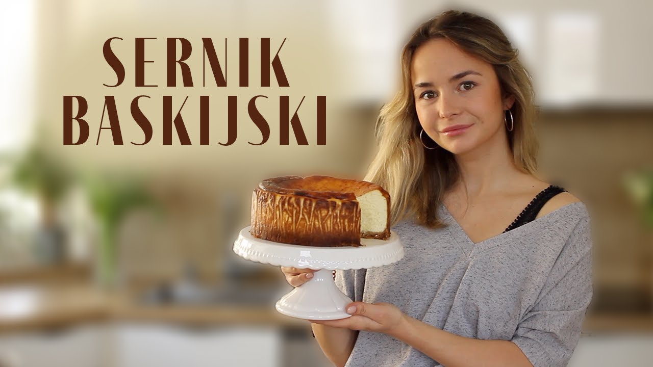 Sernik baskijski | Najbardziej kremowy sernik! | Przepis na najlepszy sernik :) | Wypieki Pauli
