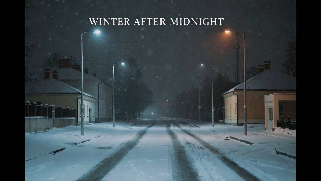 Winter After Midnight — Calm Lofi for Focus, Study & Late Nights | Starlit Station 🌙
