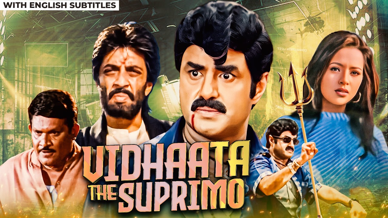 Vidhaata: The Supremo 🎬 South Superhit Movie | Balakrishna, Simran & Reema Sen | English Subtitles