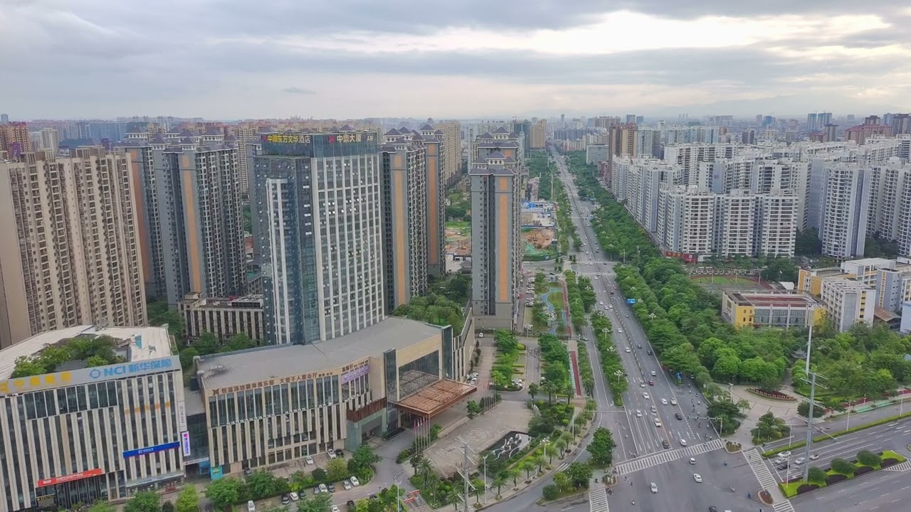 Fly in city(Fimi mini 3)