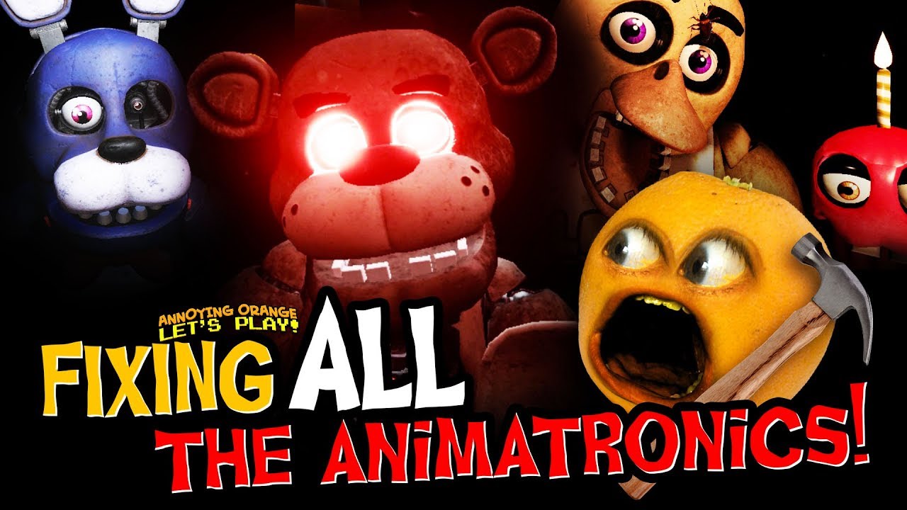 Fixing ALL the Animatronics in FNAF VR!!! (Supercut)