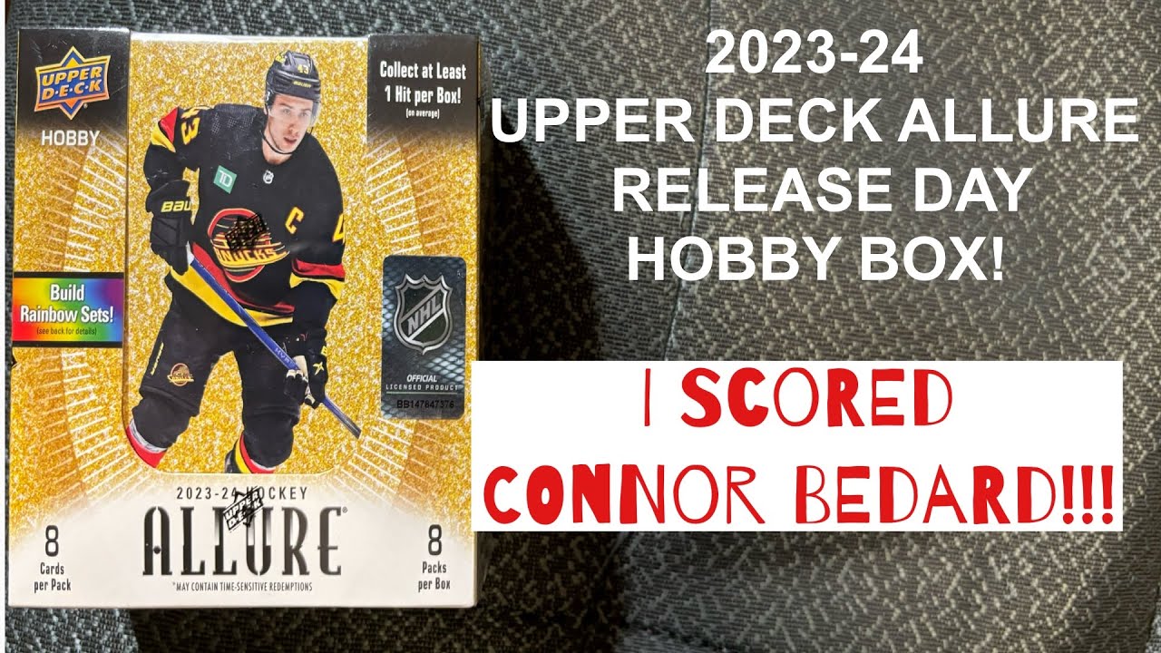 2023-24 Upper Deck Allure Release Day Box #hockeycards #hockeycardsopening #upperdeckhockey #hockey