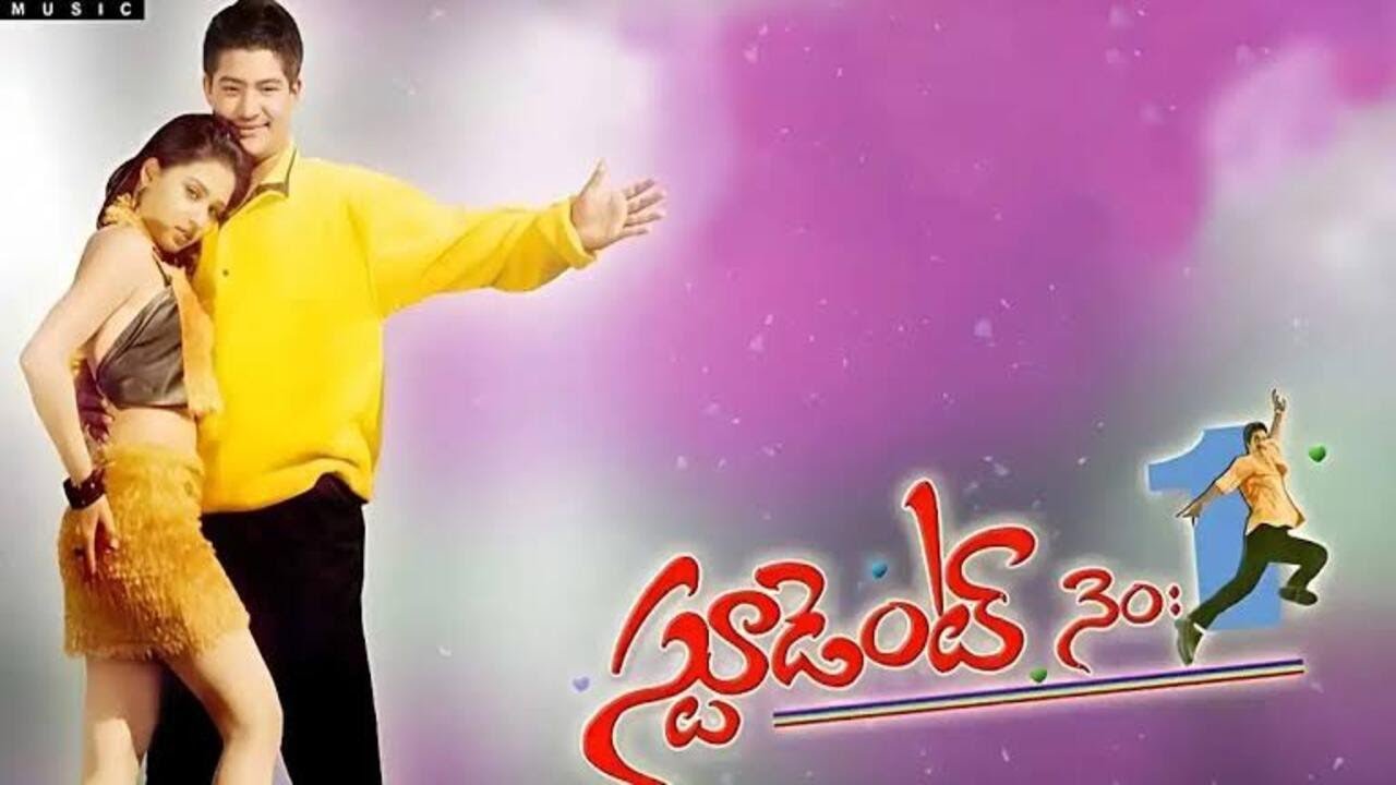 Student No.1 (2001) | Telugu Full Movie | Jr NTR | Remastered HD | Blockbuster Drama
