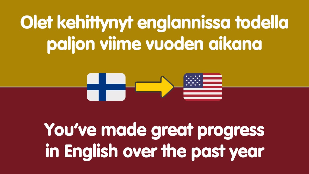 Opi Englantia. Hyödylliset fraasit jokapäiväisiin tilanteisiin