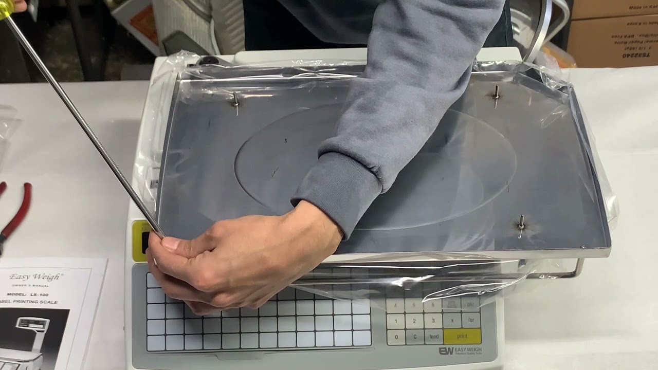 Easy Weigh | Assembling the LS-100 Price Label Scale