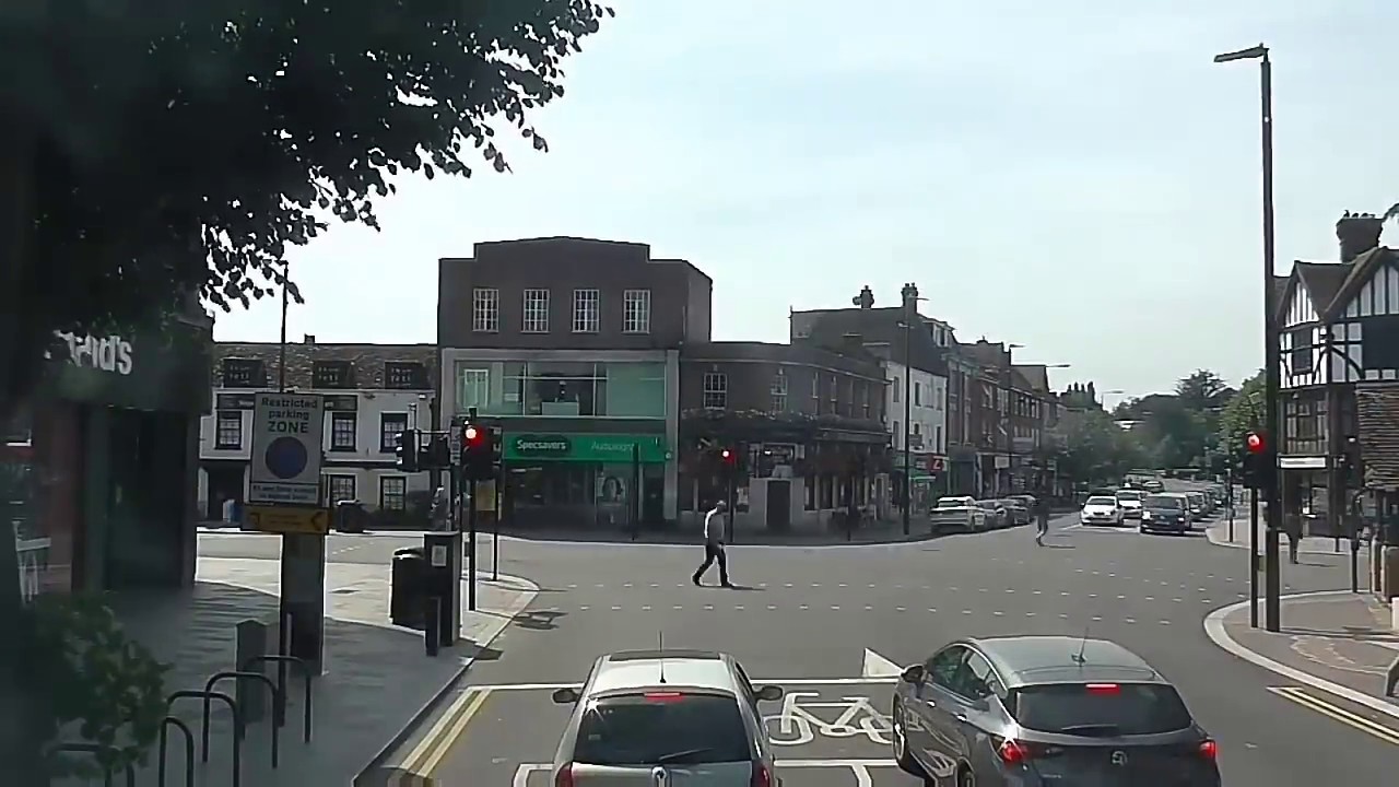 Route Visual | Southeastern Rail Replacement Service: New Cross - Dartford | 885 (PN09EMX)