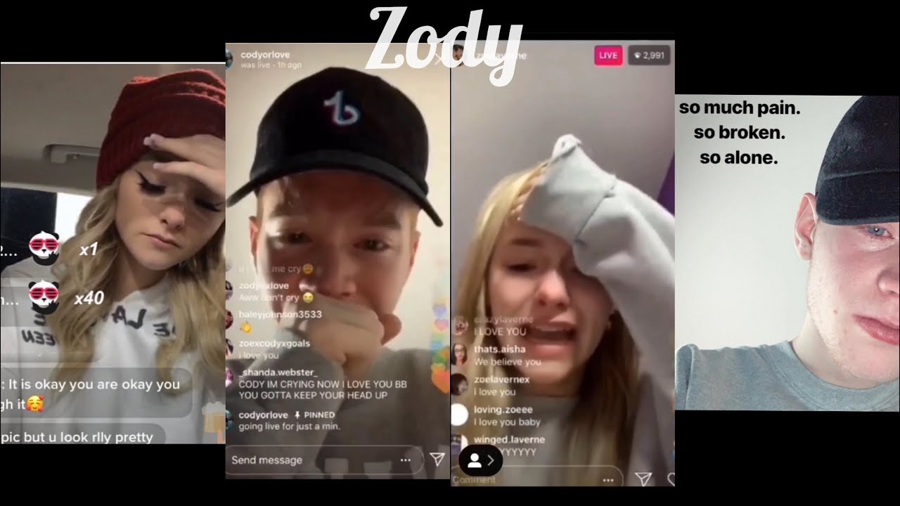 Zoelaverne and Codyorlove break up