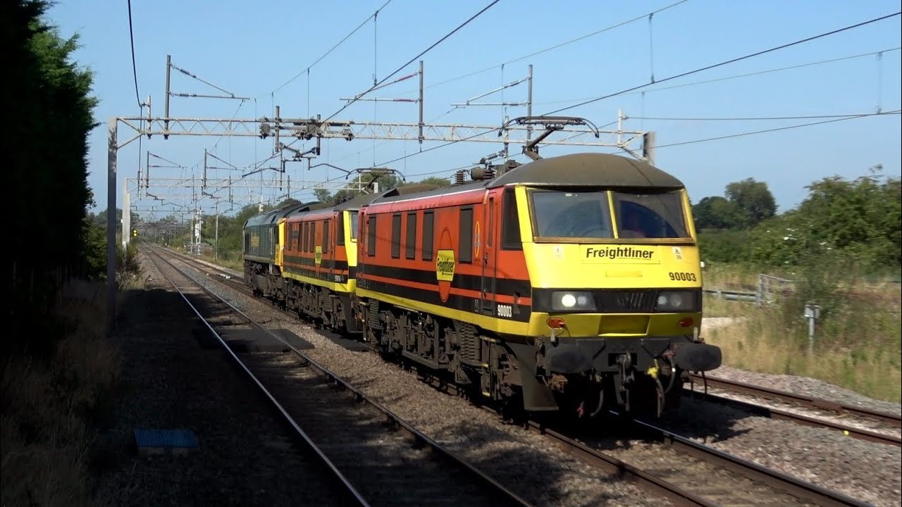 Acton Bridge Freight Trains - 31/08/24