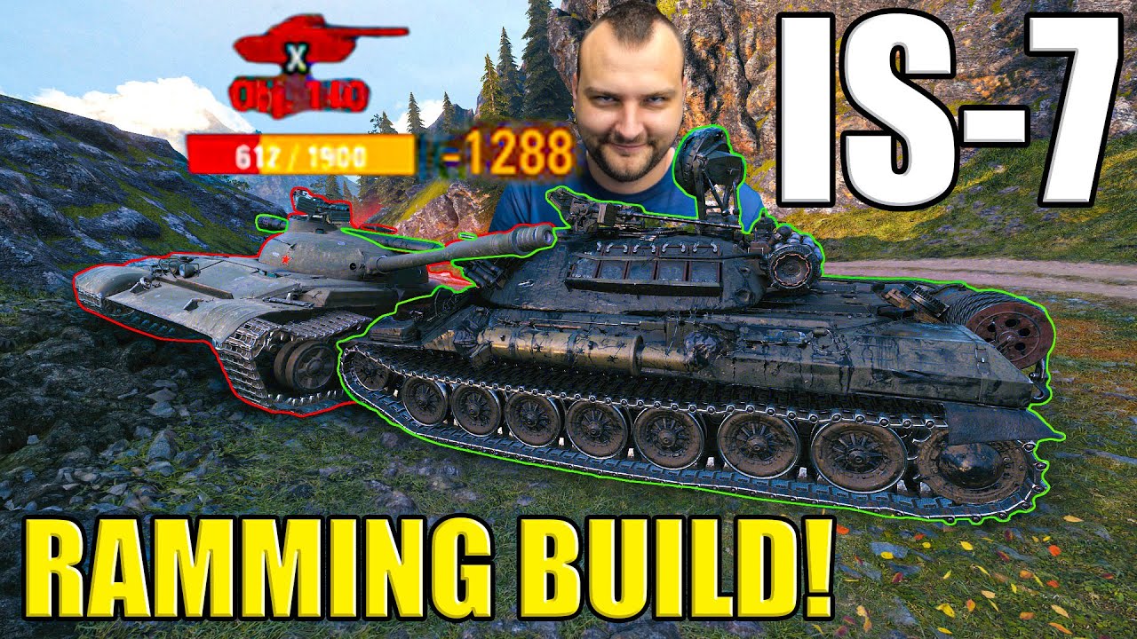 Insane IS-7 Ramming Build! | WoT