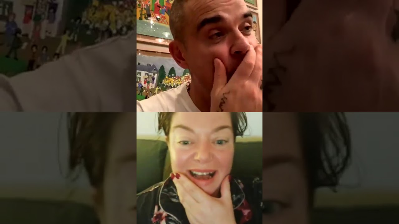 Robbie Williams IG Live nov 12 2019 ( 2)