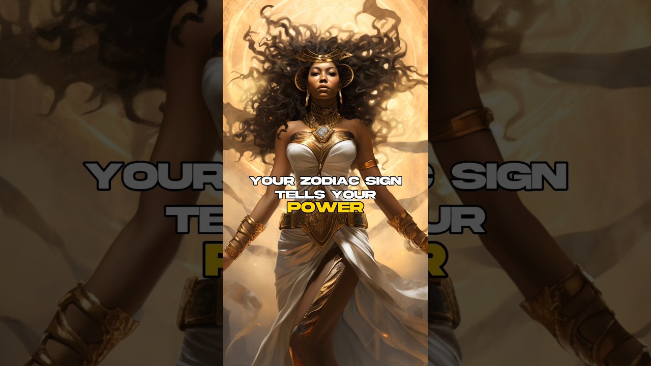 Your power based on your zodiac sign #zodiac #shorts #astrology