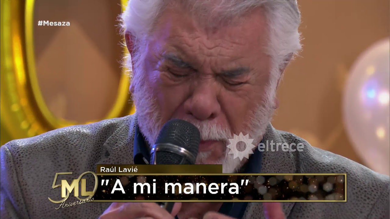 Raúl Lavié cantó 