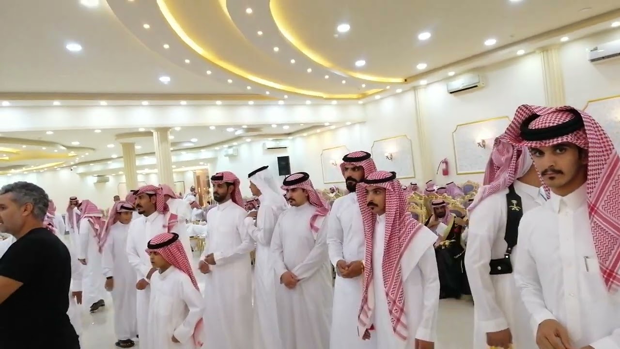 حفل زواج عبدالرحمن أحمد المشعلي الرشيدي بحائل تاريخ 1443/10/3