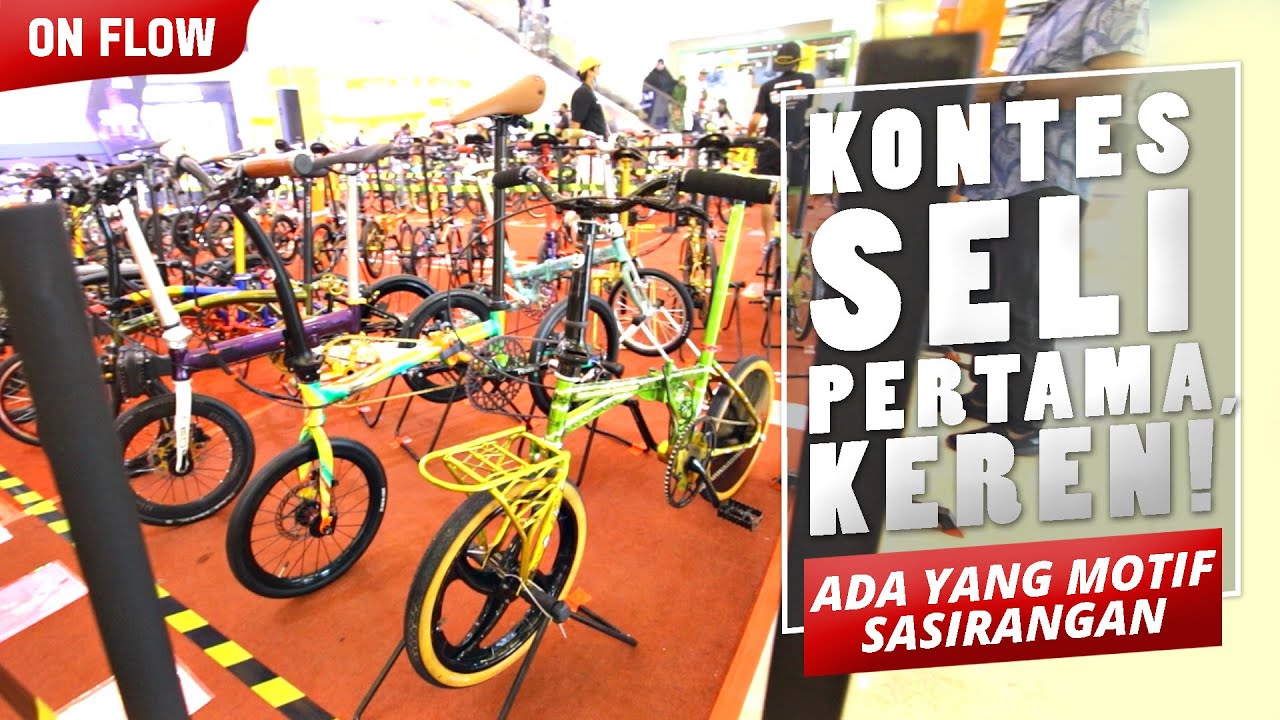 PERTAMA! KONTES SEPEDA LIPAT DI KALIMANTAN | Ada Seli Gaya Sasirangan, Keren!