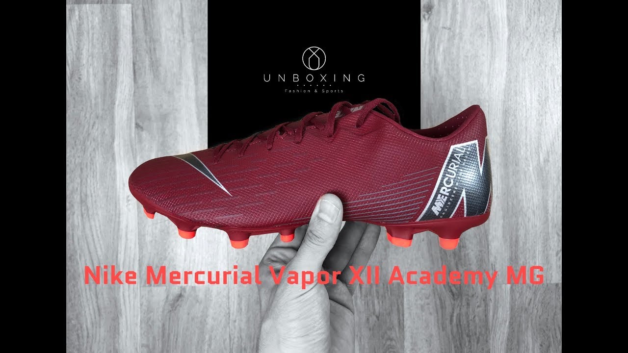 Nike Mercurial Vapor XII Academy MG &lsquo;rising fire pack&rsquo; | UNBOXING & ON FEET | football boots | 2018
