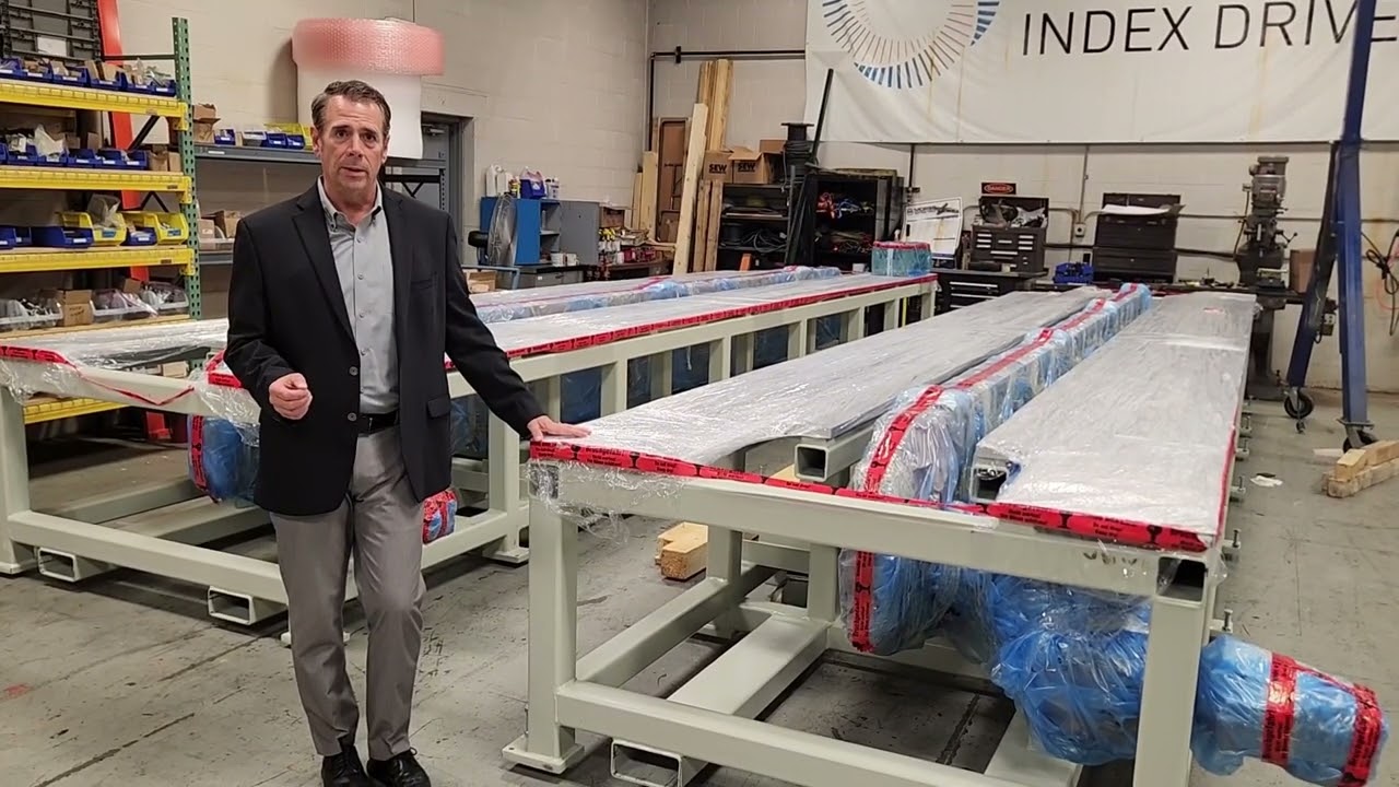 New Custom Designed Precision Link Conveyor