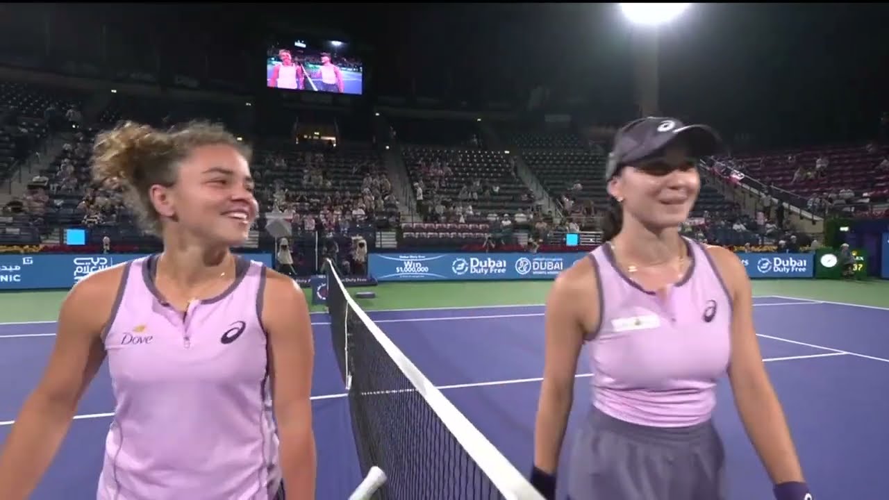 Highlights: Dubai R2 - Jasmine Paolini vs. Eva Lys - 2025 Dubai Duty Free Tennis Championships