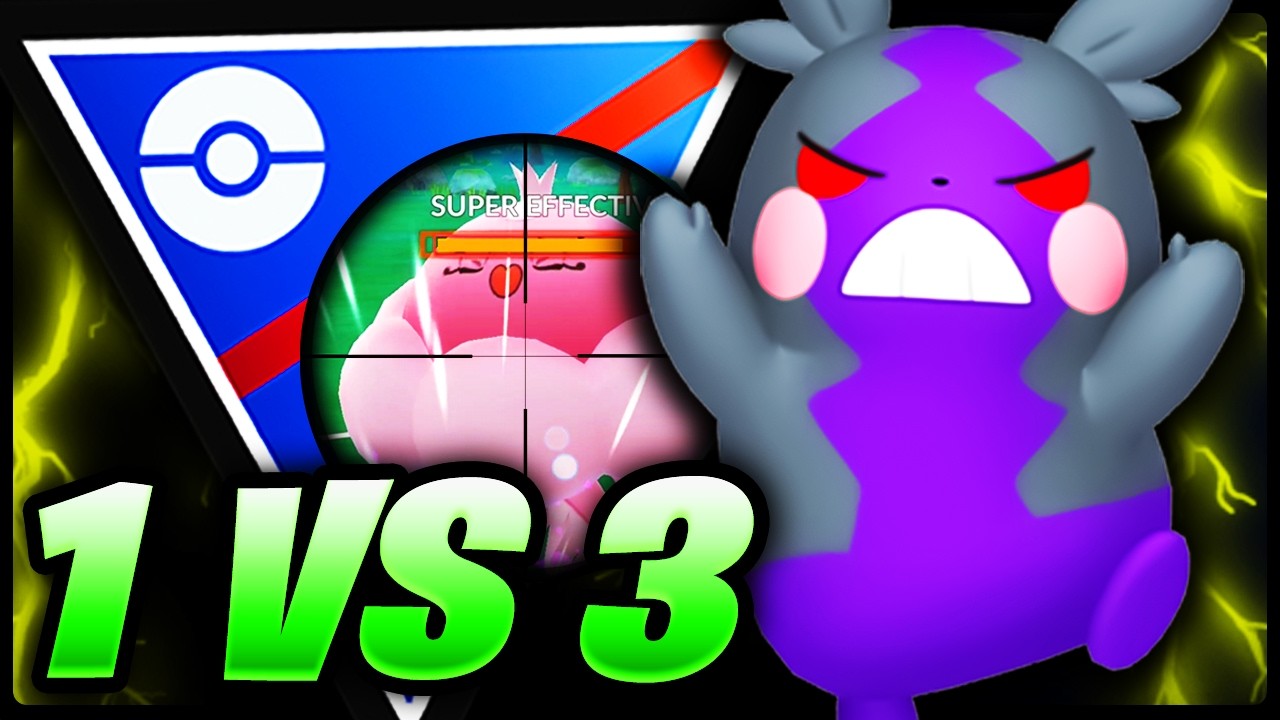Deep Dive: INSANE DAMAGE! Morpeko KEEPS WINNING 1 vs 3 in the Great League!