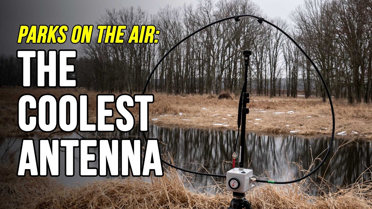 Why Magnetic Loop Antennas are AMAZING! The Chameleon F-Loop 3