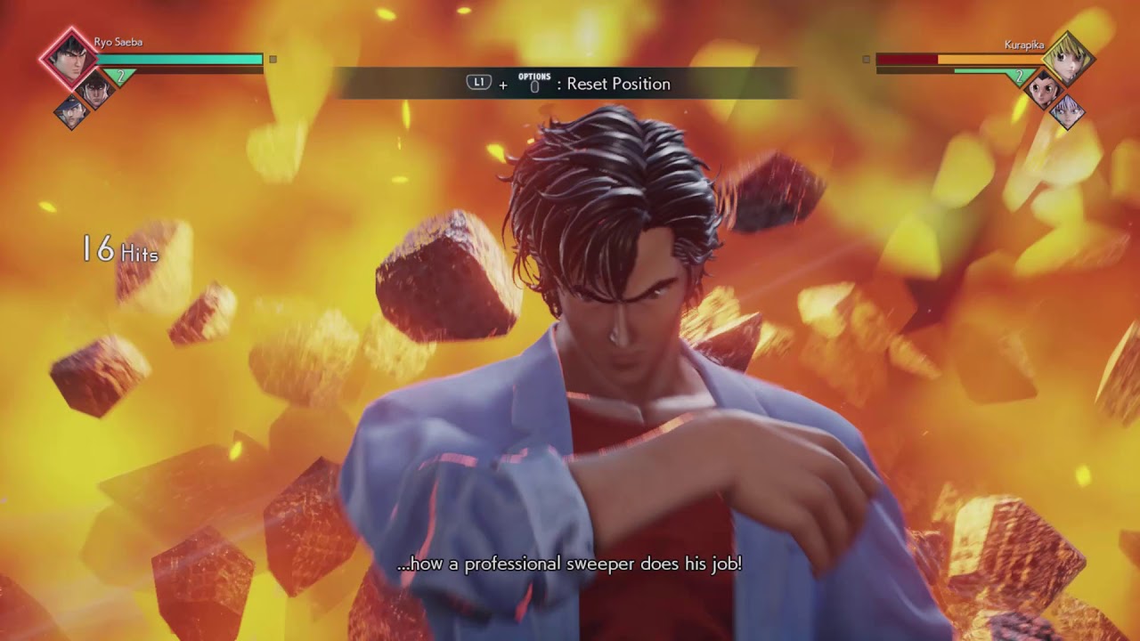 Jump Force - Ryo Combo Exhibition