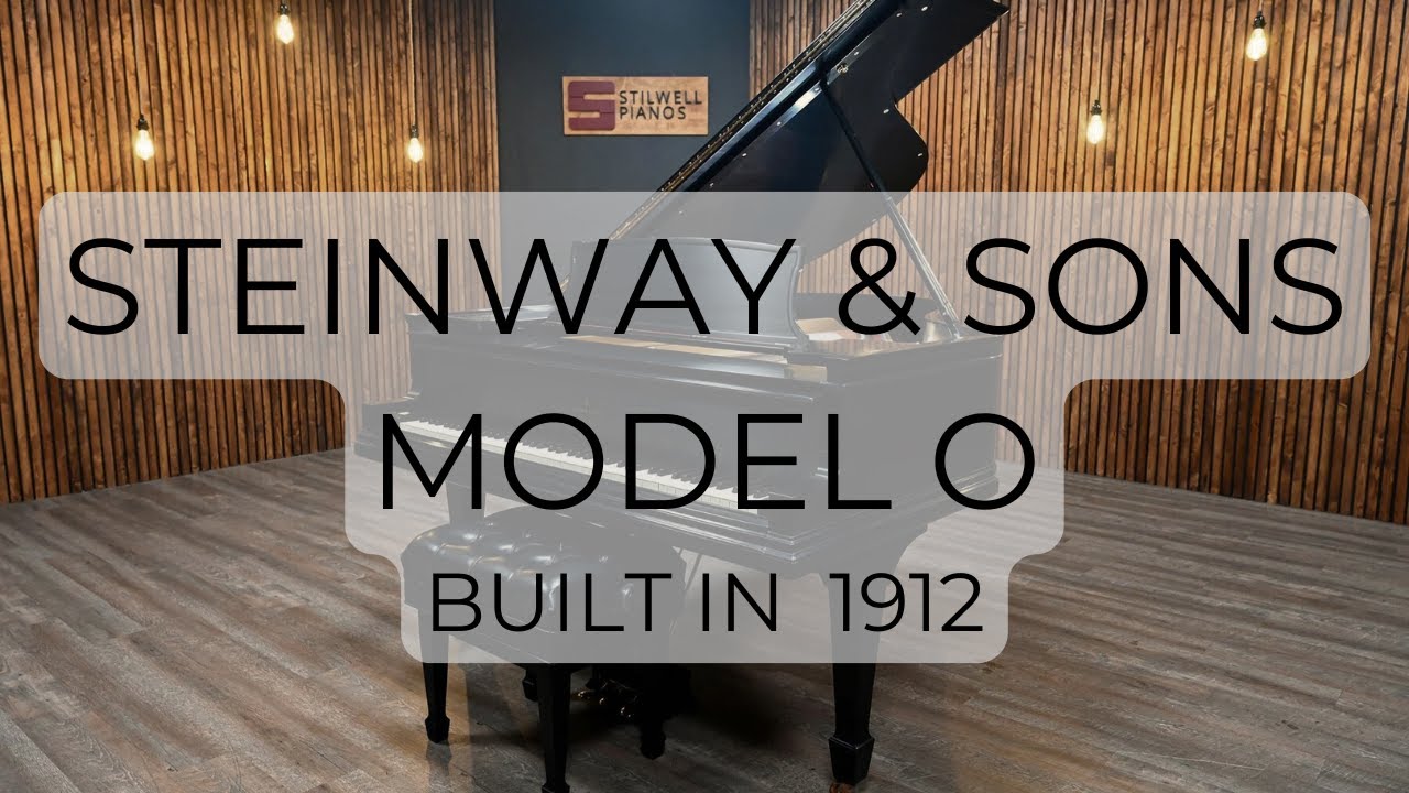 Rebuilt Steinway & Sons Model O baby grand piano (1912)