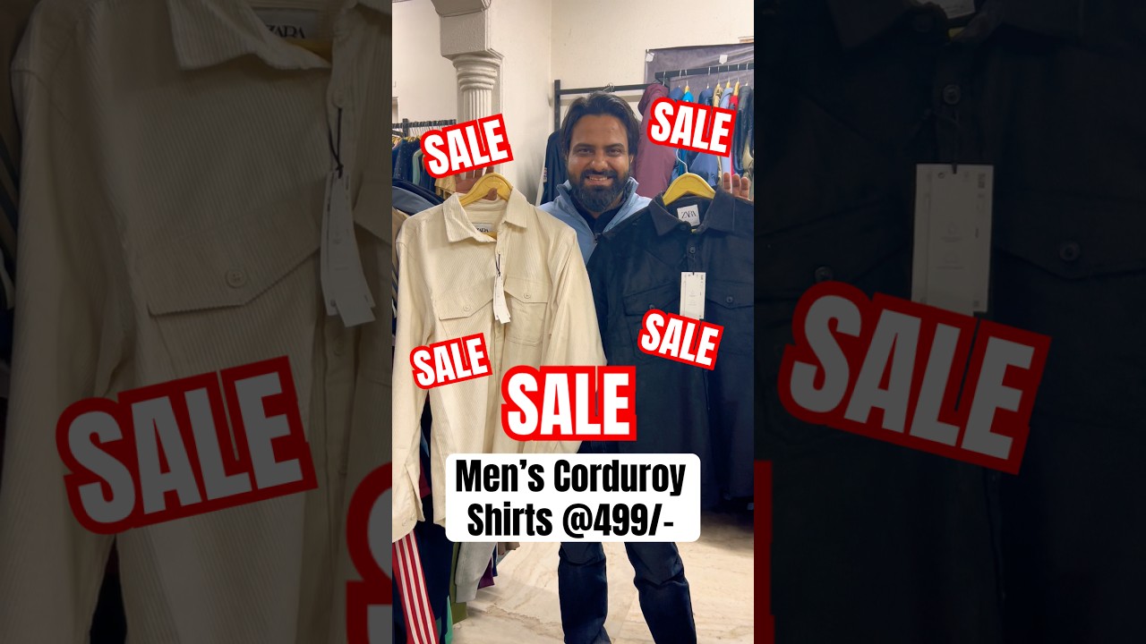 🚨SALE🚨Men’s Corduroy Shirts @499/-| 